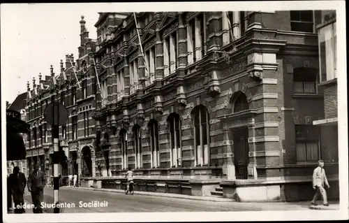 Ak Leiden Südholland Niederlande, Studenten Societeit