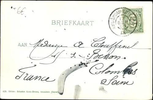 Ak Rotterdam Südholland Niederlande, Oostzeedijk