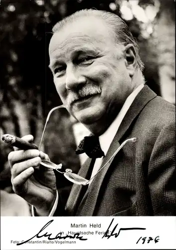 Ak Schauspieler Martin Held, Portrait