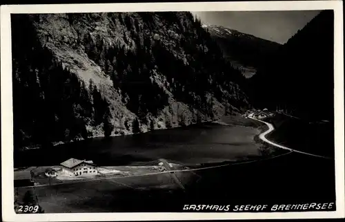 Ak Tirol, Gasthaus Seehof Brennersee