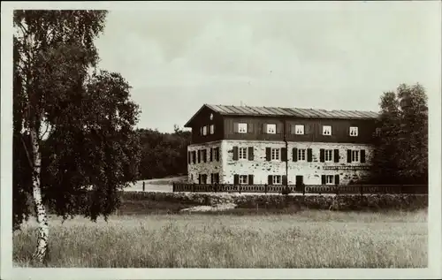 Ak Großsteinberg Parthenstein in Sachsen, Leipziger Naturfreundehaus