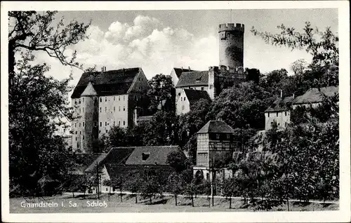 Ak Gnandstein Kohren Sahlis Frohburg in Sachsen, Schloss