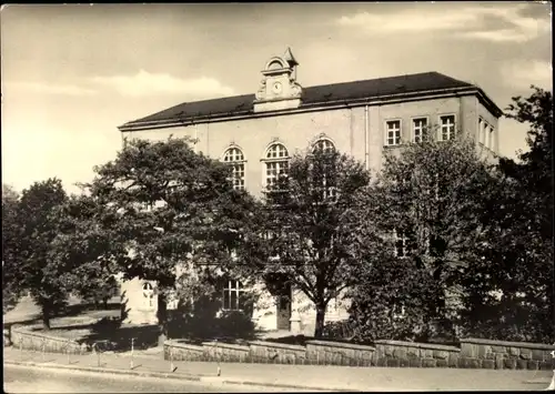 Ak Limbach Oberfrohna Sachsen, Goetheschule