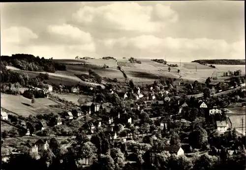 Ak Kemtau Burkhardtsdorf im Erzgebirge, Panorama