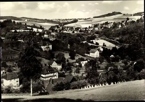 Ak Kemtau Burkhardtsdorf im Erzgebirge, Teilansicht