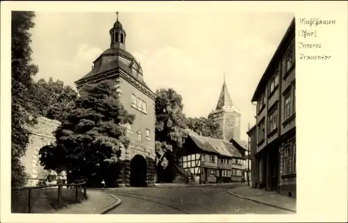 Ak Mühlhausen in Thüringen, Inneres Frauentor