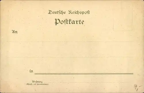 Litho Lutherstadt Eisenach in Thüringen, Wartburg, Nicolaitor, Dr. Köllners Kuranstalt