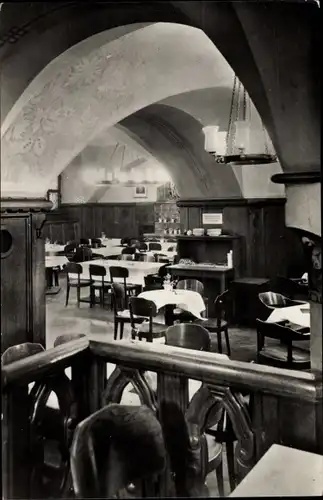 Ak Chemnitz Sachsen, Innenansicht vom Ratskeller