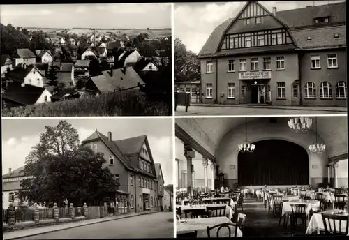 Ak Weißenborn Holzland Thüringen, HO-Gaststätte und FDGB-Vertragsheim Thüringer Hof