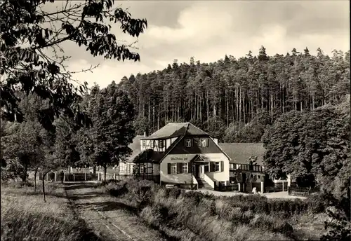 Ak Weißenborn Holzland Thüringen, Mühltal, Waldhaus Zur Meuschkensmühle
