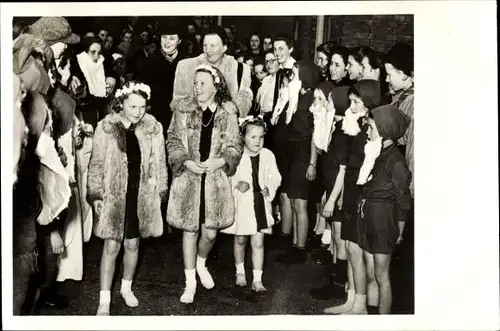 Ak Soestdijk, Juliana der Niederlande, Beatrix, Irene, Margriet, 1948
