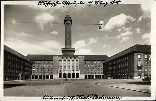 Ak Moravská Ostrava Mährisch Ostrau Region Mährisch Schlesien, Rathaus