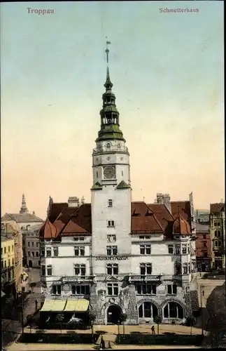 Ak Opava Troppau Region Mährisch Schlesien, Schmetterhaus