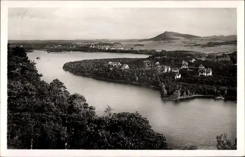 Ak Staré Splavy Thammühl Doksy Hirschberg am See Region Reichenberg, Panorama