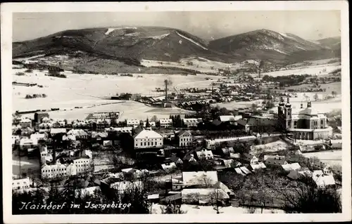 Ak Hejnice Haindorf Region Reichenberg, Gesamtansicht