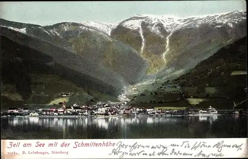 Ak Zell am See in Salzburg, Schmittenhöhe