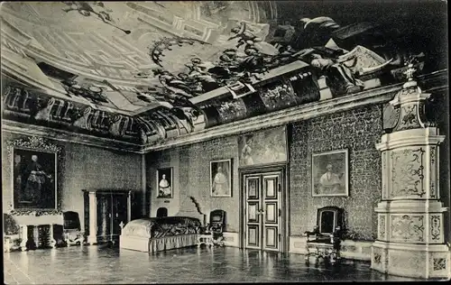 Ak St. Florian am Inn Oberösterreich, Stift, Bischof-Zimmer