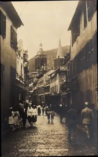 Ak Neustadt an der Haardt Neustadt an der Weinstraße, Kellereistraße