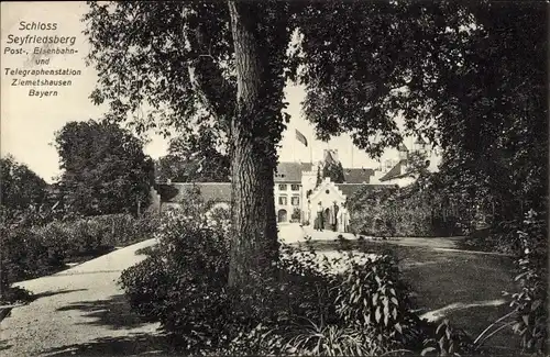 Ak Ziemetshausen in Schwaben, Schloss Seyfriedsberg