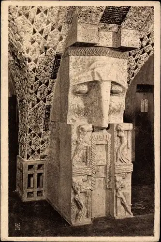 Ak Berlin Tiergarten, Weinhaus Rheingold am Potsdamer Platz, Motiv II aus dem Steinsaal, F. Metzner