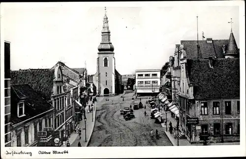 Ak Tschernjachowsk Insterburg Ostpreußen, Alter Markt