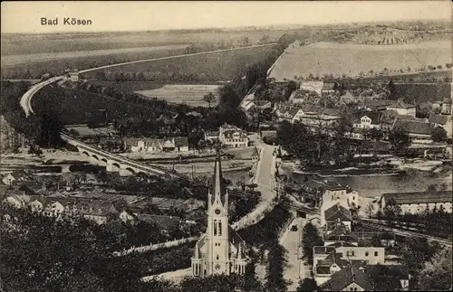 Ak Bad Kösen Naumburg an der Saale, Gesamtansicht