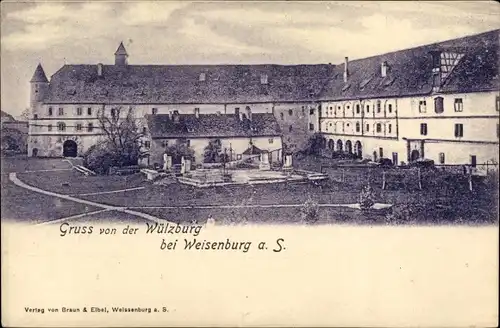 Ak Weißenburg in Mittelfranken Bayern, Wülzburg