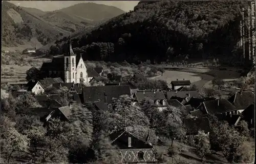 Ak Oberkirch im Renchtal in Baden Württemberg, Gesamtansicht, Kirche