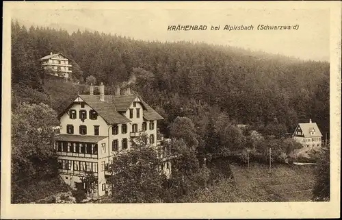 Ak Alpirsbach im Schwarzwald, Krähenbad