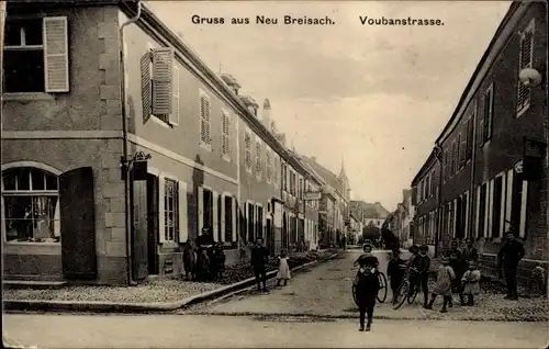 Ak Neuf Brisach Neubreisach Elsass Haut Rhin, Voubanstraße