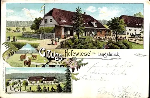 Litho Dresden Langebrück, Hofewiese