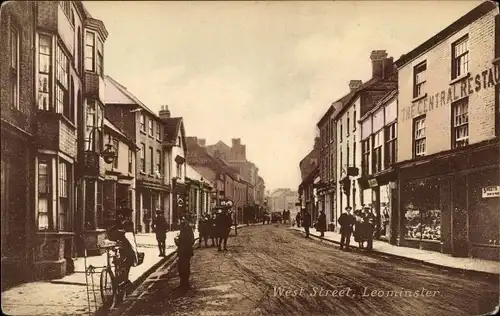 Ak Leominster Herefordshire England, West Street, Central Restaurant