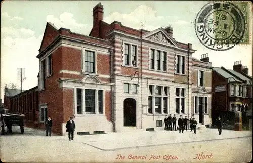 Ak Ilford London England, The General Post Office