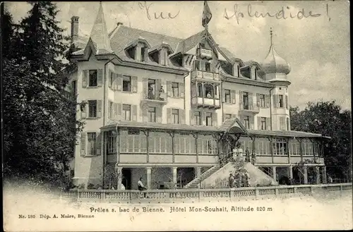 Ak Prêles Kanton Bern, Hotel Mon Souhait