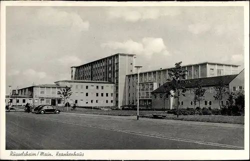 Ak Rüsselsheim am Main Hessen, Krankenhaus