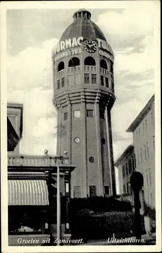 Ak Zandvoort Nordholland Niederlande, Uitzichttoren