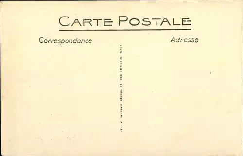 Ak Scenes et Types, un Douar, Zeltlager in der Wüste, Maghreb