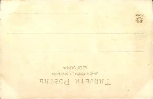 Ak Corrida de Toros, la Puntilla, Stierkampf