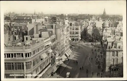 Ak Amsterdam Nordholland Niederlande, Koningsplein