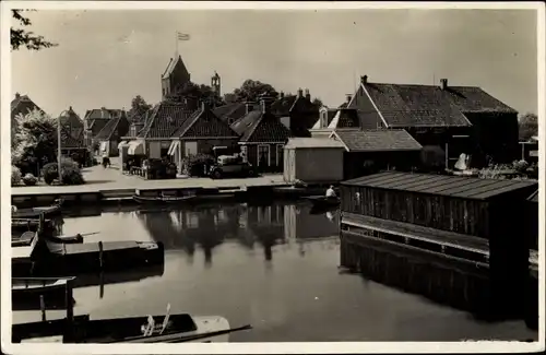 Foto Ak Grouw Grou Friesland Niederlande, Boerenwal