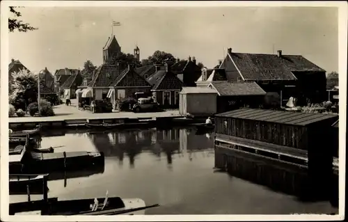 Foto Ak Grouw Grou Friesland Niederlande, Boerenwal