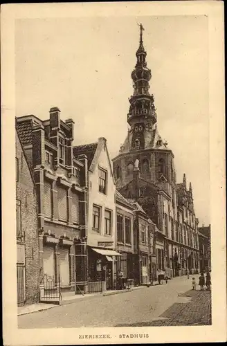 Ak Zierikzee Zeeland, Stadhuis