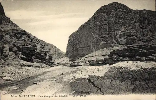 Ak Métlaoui Tunesien, Les Gorges du Seldja