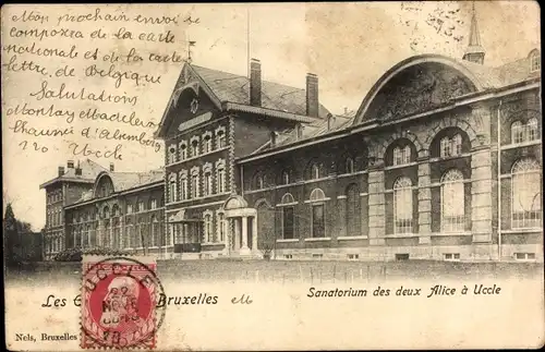 Ak Uccle Ukkel Brüssel, Sanatorium des deux Alice