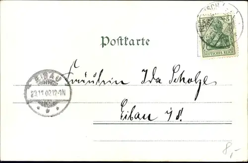 Ak Zwickau in Sachsen, Partie vom Schwanenteich