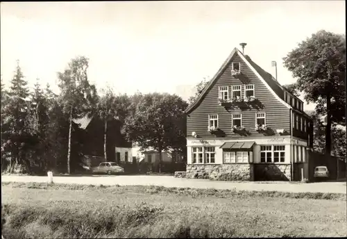 Ak Steinbach Johanngeorgenstadt im Erzgebirge, FDGB-Vertragshaus Waldesruh