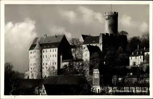 Ak Gnandstein Kohren Sahlis Frohburg in Sachsen, Burg Gnandstein