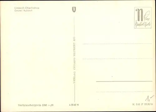 Ak Rußdorf Limbach Oberfrohna Sachsen, Totalansicht