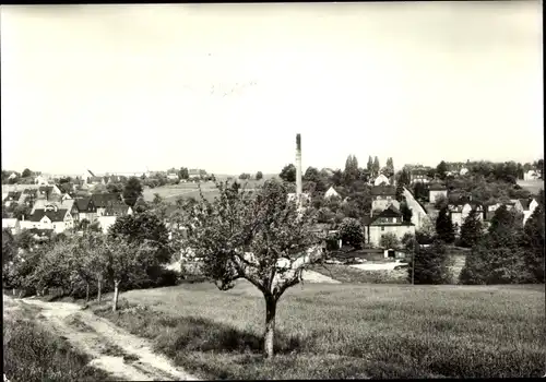 Ak Pleißa Limbach Oberfrohna Sachsen, Blick auf den Ort