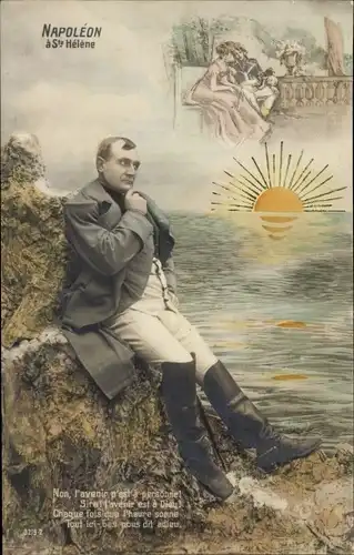 Ak Napoleon a Sainte Helene, Schauspieler